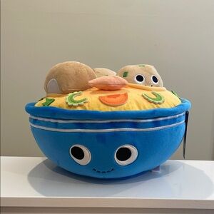 New 10” Kidrobot Yummy World Interactive Matzo Ball Soup Plush